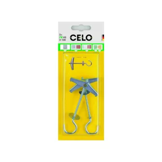 Pană basculară cu arc CELO cu șuruburi M3 x 90 (2 buc)