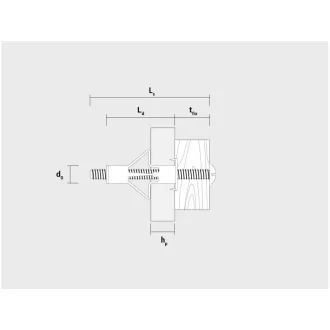   CELO BLISTER-HRM diblu crocant din gips-carton metalic 4-24 (5 buc)