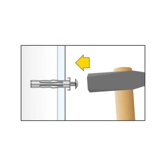   CELO BLISTER-HRM diblu crocant din gips-carton metalic 5-16 RH (4 buc)