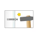 CELO BLISTER-HRM diblu crocant din gips-carton metalic 5-33 (5 buc)
