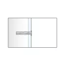 CELO BLISTER-HRM diblu crocant din gips-carton metalic 5-33 (5 buc)