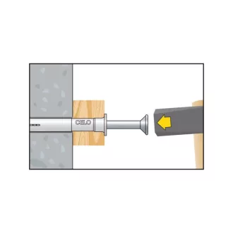 Diblu cu ciocan CELO NP 5 x 35 (20 buc)
