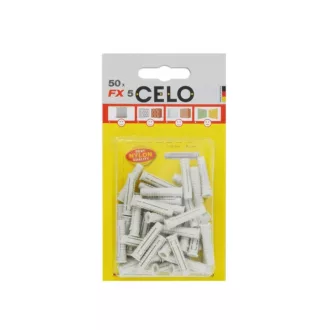 Dibluri universali din nylon CELO FX 5 (50 buc)