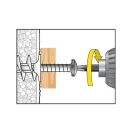 Diblu de material izolant CELO IPL 60 cu șuruburi 4,5 x 40 (4 buc)