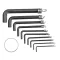 Set chei hexagonale 8 piese 2,0-10 mm