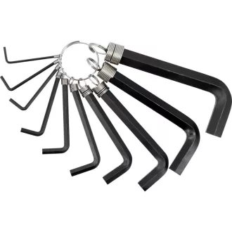 Set chei hexagonale 10 piese 2,0-14 mm