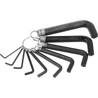 Set chei hexagonale 10 piese 2,0-14 mm