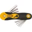 Set chei hexagonale VOREL 8 piese 1,5-8 mm pliabile