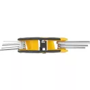 Set chei hexagonale VOREL 8 piese 1,5-8 mm pliabile