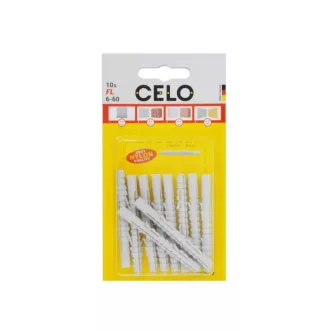 Diblu de plastic extra lung CELO FL 6 x 60 (10 buc)