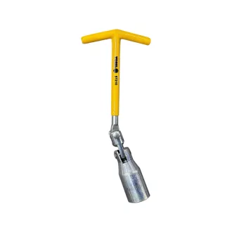 VOREL Cheie pentru bujii cu balamale 21 mm / 150 mm