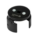 VOREL Cheie de demontare a filtrului de ulei reglabila 64 - 80 mm