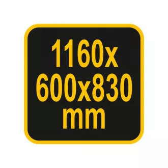 Masa de lucru dulap VOREL cu 1 usa 1160 x 600 x 830 mm