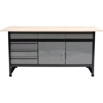   Masa de lucru dulap VOREL cu 4 sertare si 2 usi 1700 x 600 x 840 mm