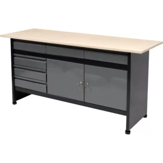   Masa de lucru dulap VOREL cu 4 sertare si 2 usi 1700 x 600 x 840 mm