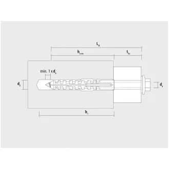 CELO Diblu din plastic MFR 8-80 FB SSKS (4 buc)