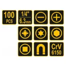 Set de șurubelnițe VOREL 100 buc