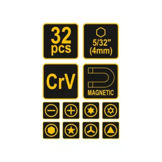   Set de instrumente pentru asamblare telefon mobil VOREL 32 de piese