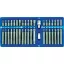 VOREL Set vârf de biți 40 piese Allen, Torx, Spline