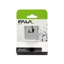 WALL Umeraș de perete Quad Chrome