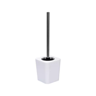FALA perie de toaleta si suport Cuboid White