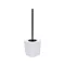 FALA perie de toaleta si suport Cuboid White