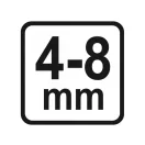 Capsator VOREL 4-8 mm