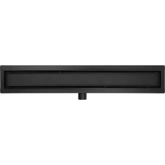 FALA Scurgere de duș 600 mm Black