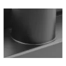 FALA Scurgere pentru duș 800 mm negru