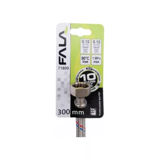   PERETE Conductă de conectare flexibilă 1/2" x 1/2" 300 mm interior-interior