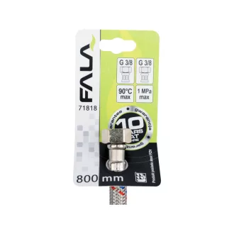   FALA Conductă flexibilă de conectare 3/8" x 3/8" 800 mm interior-interior