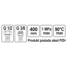 FALA Conductă flexibilă de conectare 1/2" x 3/8" 400 mm interior-exterior