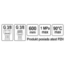 FALA Conductă flexibilă de legătură 3/8" x 3/8" 600 mm interior-exterior