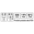 FALA Conductă flexibilă de conectare 1/2" x 3/8" 500 mm interior-exterior