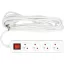 VOREL Prelungitor electric cu comutator cu 4 distributii