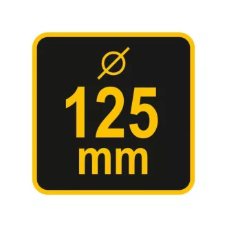 VOREL Perie pentru curatarea cosurilor de fum cu bila 125 mm