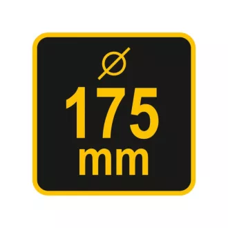 VOREL Perie pentru curatarea cosurilor de fum cu bila 175 mm