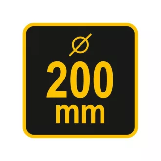VOREL Perie pentru curatarea cosurilor de fum cu bila 200 mm