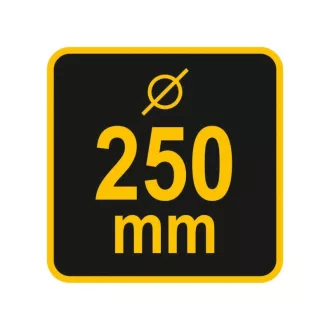 VOREL Perie pentru curatarea cosurilor de fum cu bila 250 mm