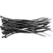 VOREL Bride pentru cablu 150 x 2,5 mm negru (100 buc)