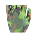 Mănuși de grădinărit FLO cu model câmp verde mărimea 8