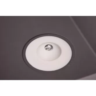 FALA Dop de scurgere silicon alb
