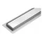 FALA Sifon de dus 800 mm Sticla alba inox