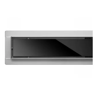 FALA Sifon de dus 600 mm Sticla Neagra inox
