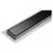 FALA Sifon de dus 700 mm Sticla Neagra inox