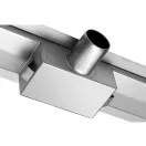 FALA Sifon de dus 700 mm Olimp inox