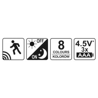 Iluminare toaletă LED cu senzor de mișcare FALA