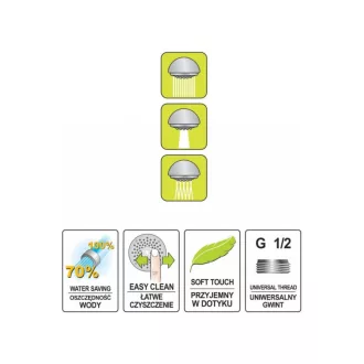 FALA Cap de dus 3 functii verde