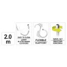 FALA Conducta dus PVC 2,0 m
