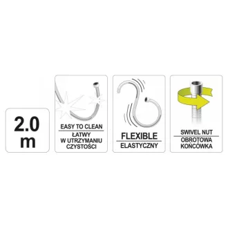FALA Conducta dus PVC 2,0 m